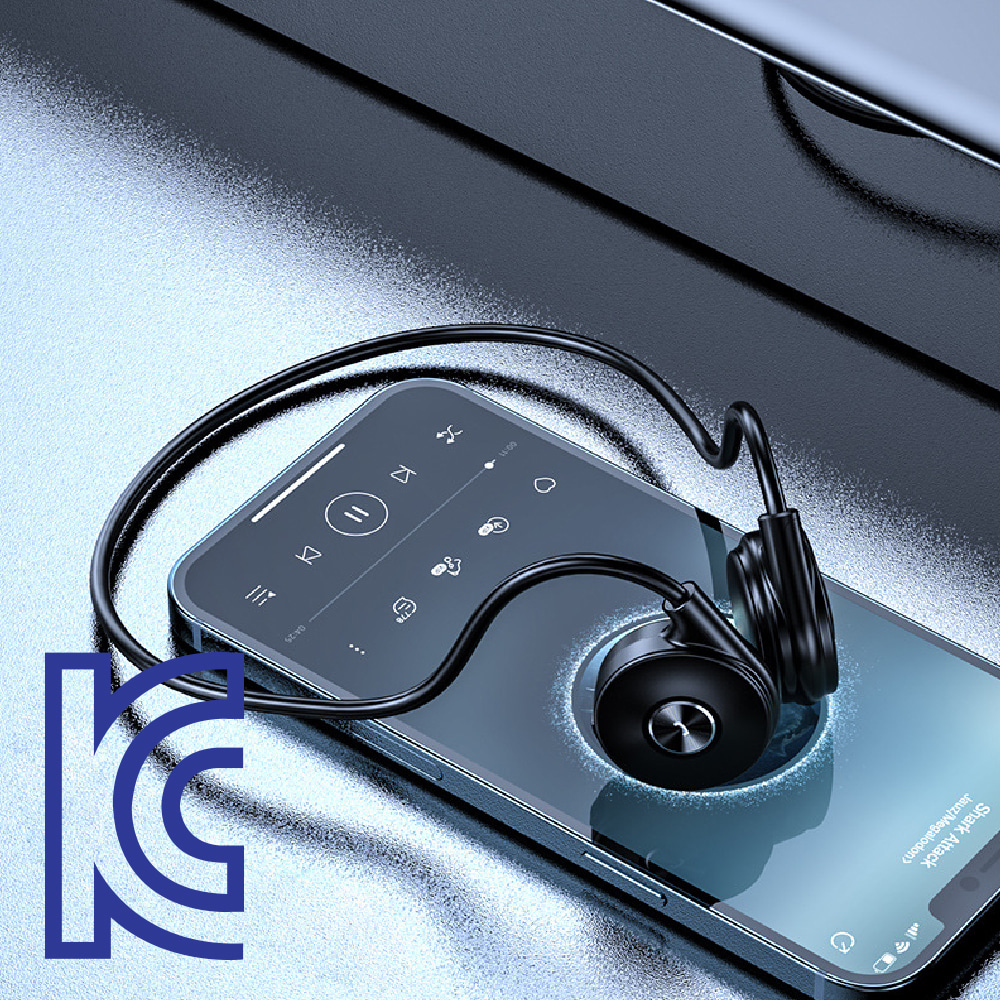 [보스위즈] BOS-KT100 터치식 골전도 블루투스 이어폰